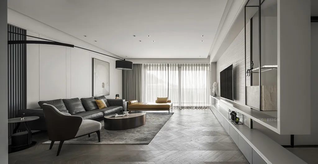 300㎡大平层极简风,你敢这样装修?