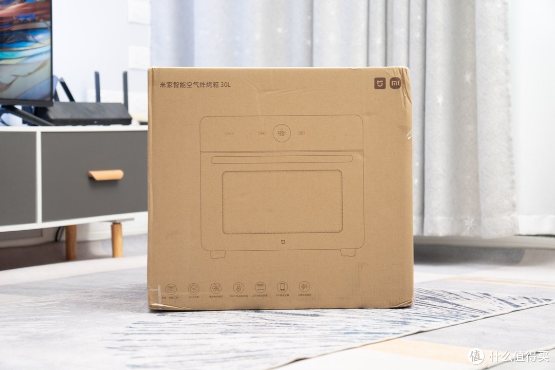 一机多用,大容量超满足——米家智能空气炸烤箱 30L